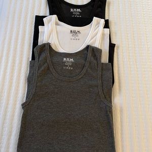 New - Bundle of 3 women B.U.M. Equipment tank tops
